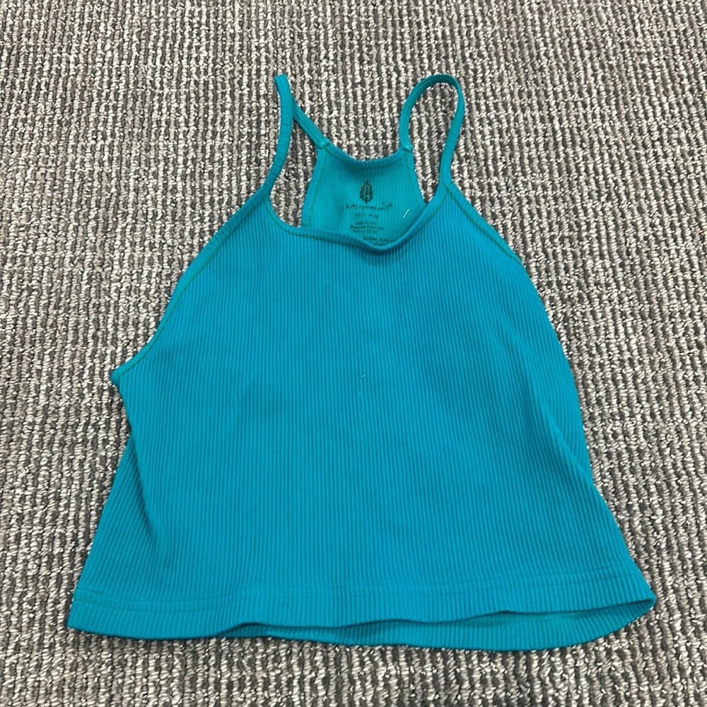 Darker blue tank top size medium